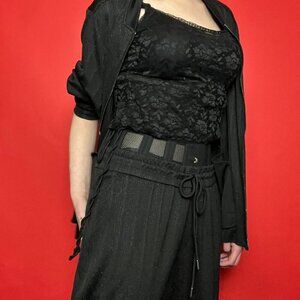 In every story / Sparkly black matching sweatpants and sweater set 🖤🖤​​​​